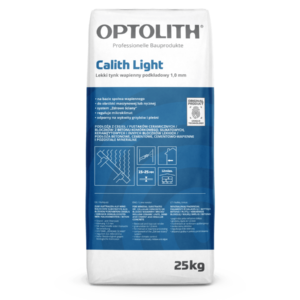 Optomur Calith Light - Maszynowy, Lekki Tynk Wapienny
