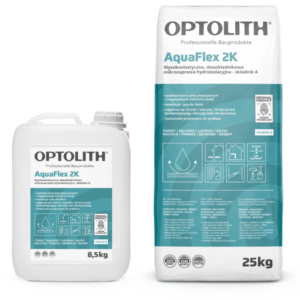 Dwuskładnikowa Mikrozaprawa Hydroizolacyjna – Optostop AquaFlex 2K