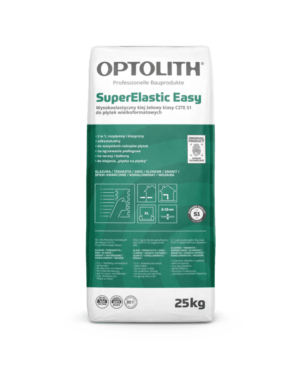 Wysokoelastyczny Klej Do Płytek Ceramicznych C2 TE S1 – Optoflex SuperElastic Easy