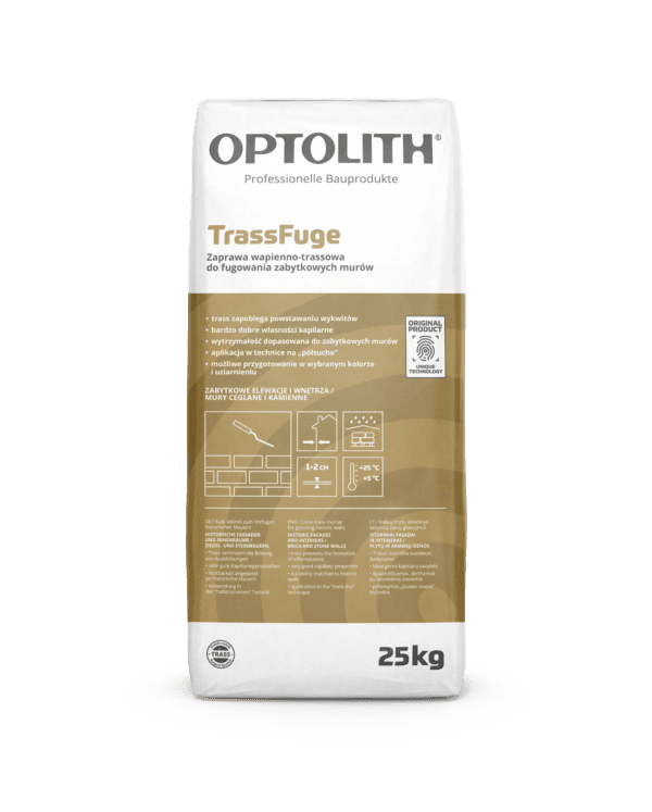 Optosan TrassFuge - Zaprawa fugowa z trasem