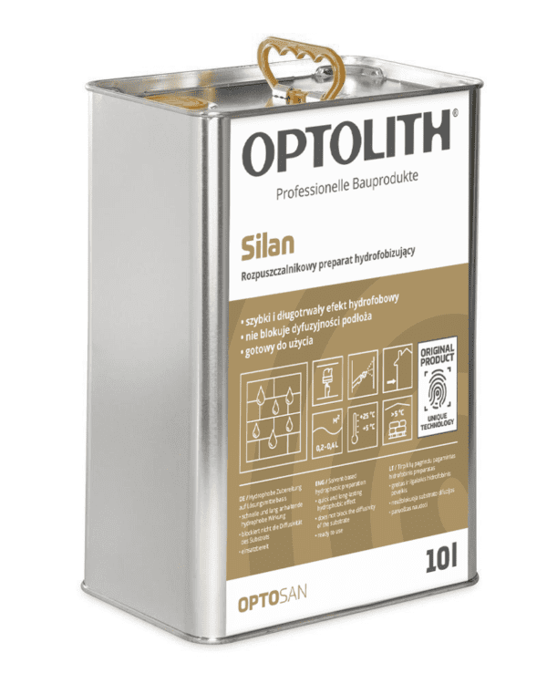 Rozpuszczalnikowy Preparat Hydrofobizujący – Optosan Silan