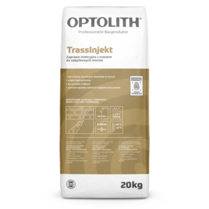 Zaprawa Iniekcyjna – Optosan TrassInjekt