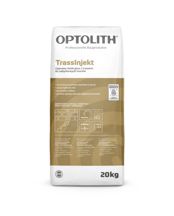Zaprawa Iniekcyjna – Optosan TrassInjekt