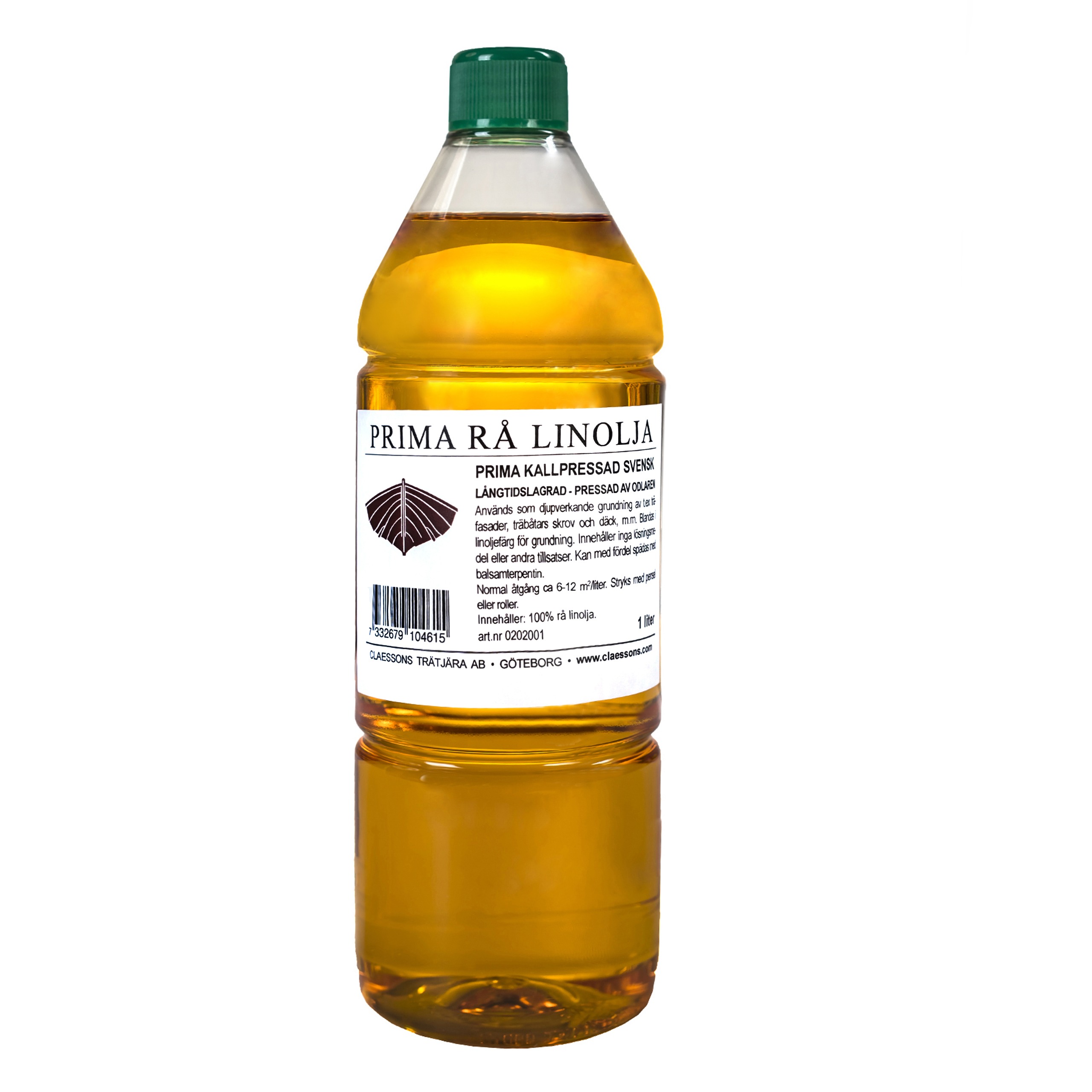 Ekologiczny surowy olej lniany 1L
