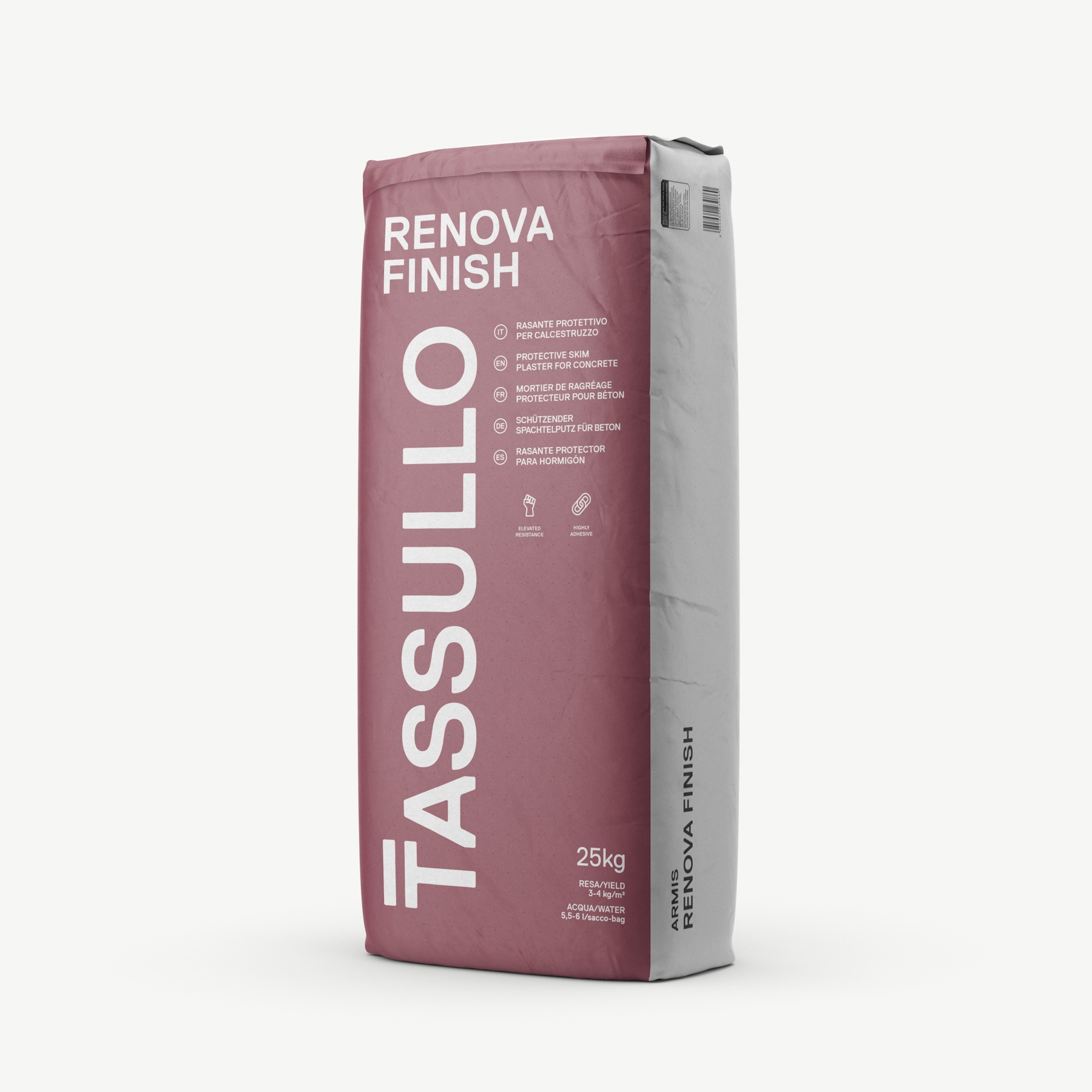 Szpachla ochronna do betonu – Tassullo RENOVA Finish